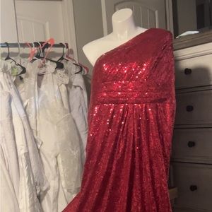 Red dress size 14-16